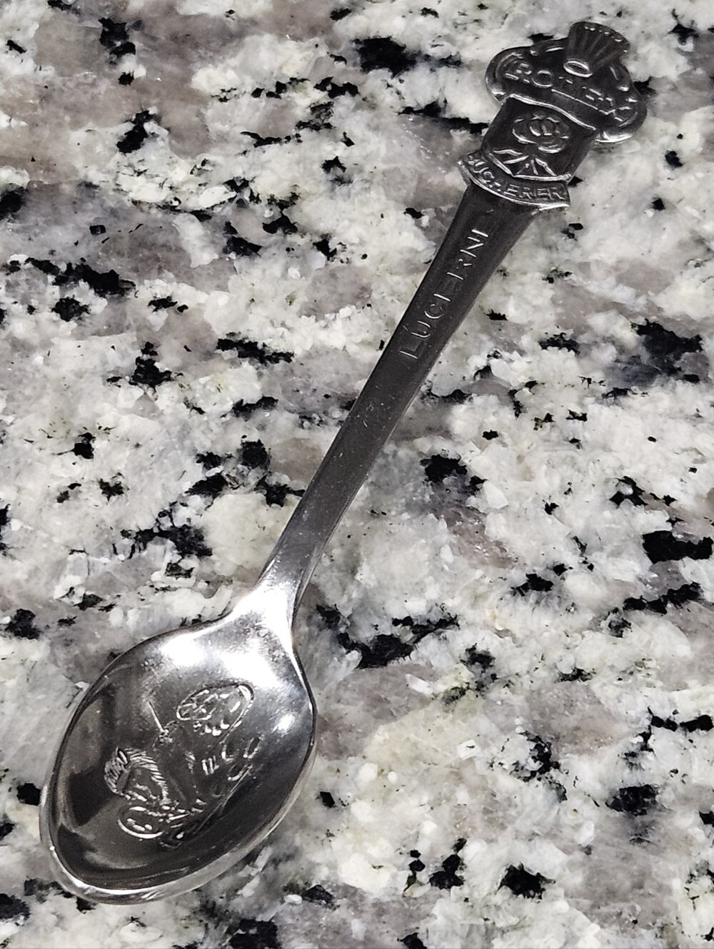 Vintage Rolex Bucherer of Switzerland Lucerne Souvenir Spoon Collectible Spoon